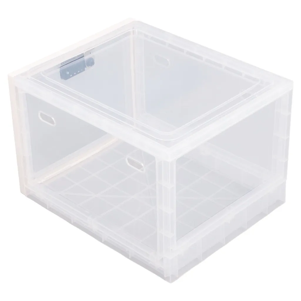 Boîte de rangement verrouillable blanche avec code à 3 chiffres sécurisé