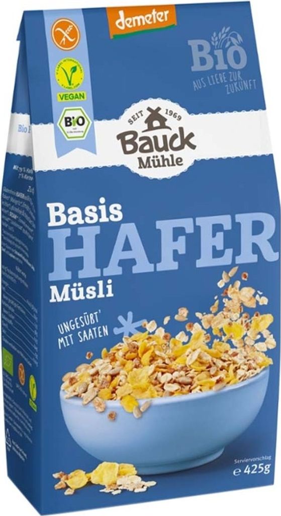 Hafer Müsli - Basis ungesüßt 425g