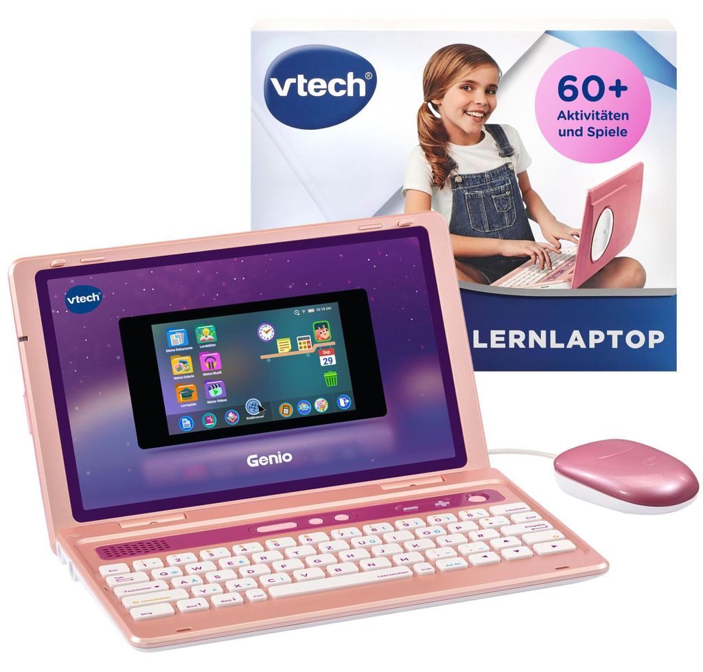 VTech Genio Laptop - Lerncomputer für Kinder 5-12 Jahre Produktbild 