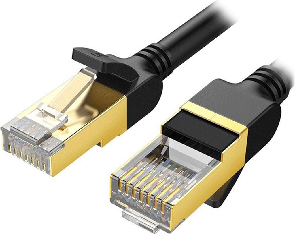 G31 Bolwins CAT7 Netzwerkkabel 1 m – RJ45 auf RJ45 LAN Patchkabel für PC, Router, TV, Konsole
