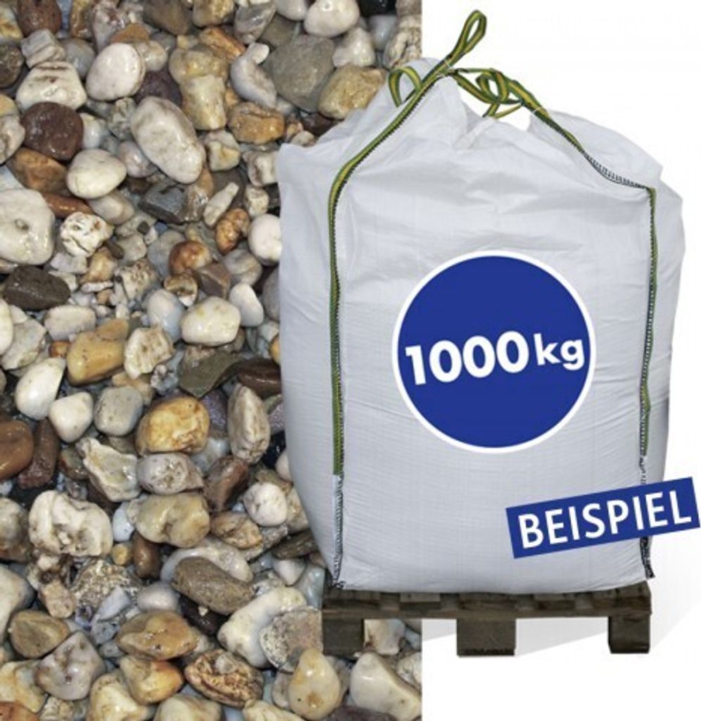 Gartenkies für Ziergärten und Wege, Quarzkies 8-16mm, 1.000 Produktbild 