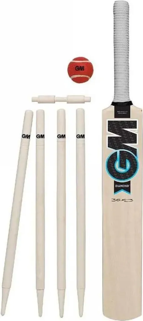 Cricket Set Gunn And Moore Diamond Taille 5 Beige Kit Complet de Cricket