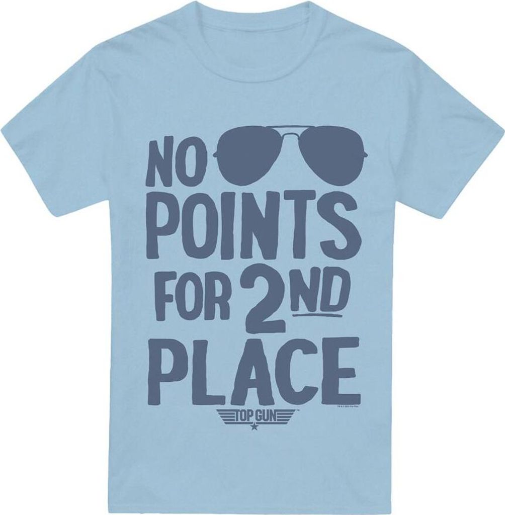 Top Gun - "Slider" T-Shirt für Herren TV7041 (XXL) (Hellblau)