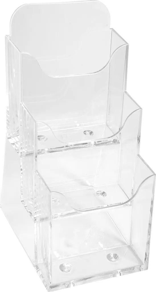 Porte-Brochure de Table pour Accueil et Salon Professionnel - Lot de 4