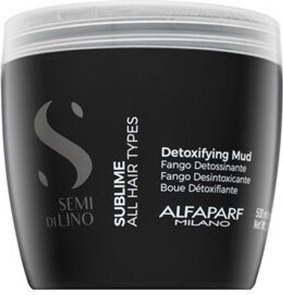 Alfaparf Milano Semi Di Lino Sublime Detoxifying Mud 500 ml Produktbild 