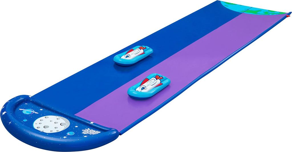 Bestway H2OGO! 2-Personen-Rutsche Lunar Launch 488 x 138 cm