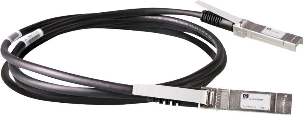 Câble de Liaison Directe 10G SFP+ HP X240 3M JD097C Cuivre Twinax Noir