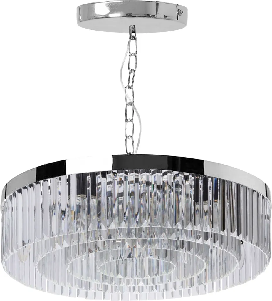 Design Moderno Lampada tooLight App1532-8Cp Chrome - Elegante e Funzionale