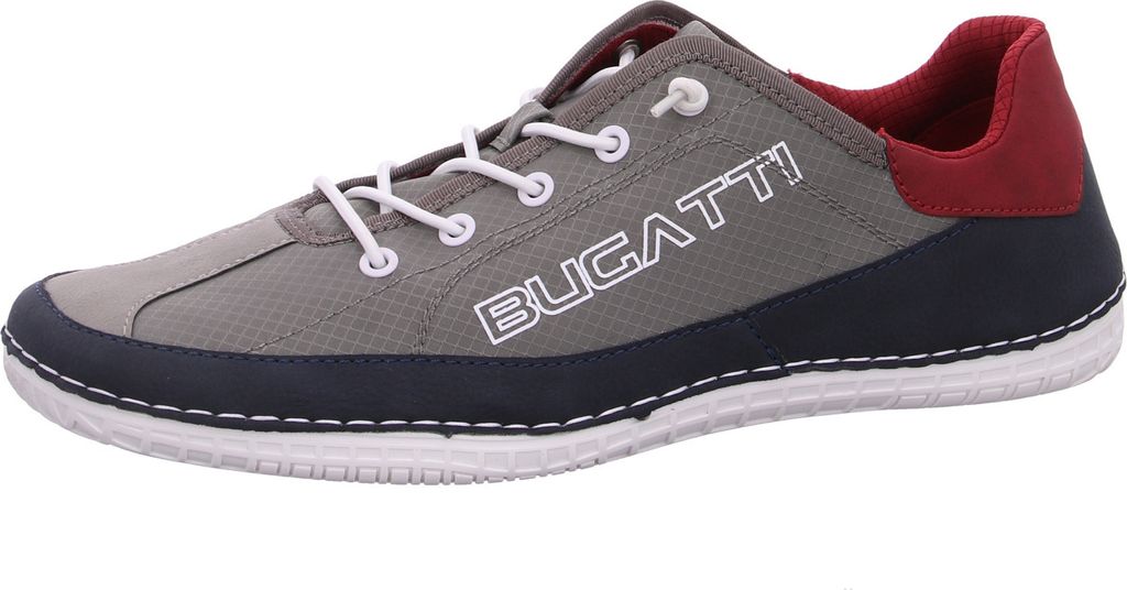 Bugatti BImini  sportlicher Schnürer Grau Produktbild 
