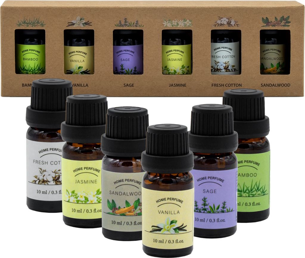 1.10 set di 12 oli profumati da 10 ml ciascuno - 2 x 6 Immagine del prodotto 