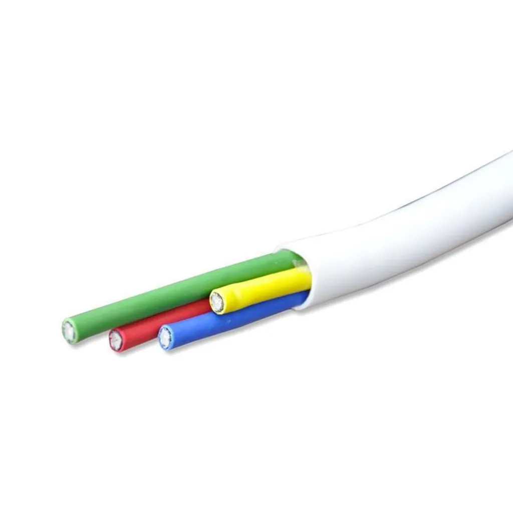 Câble coaxial quadruple blindage 75 ohms 10m - Repères 4 couleurs HD