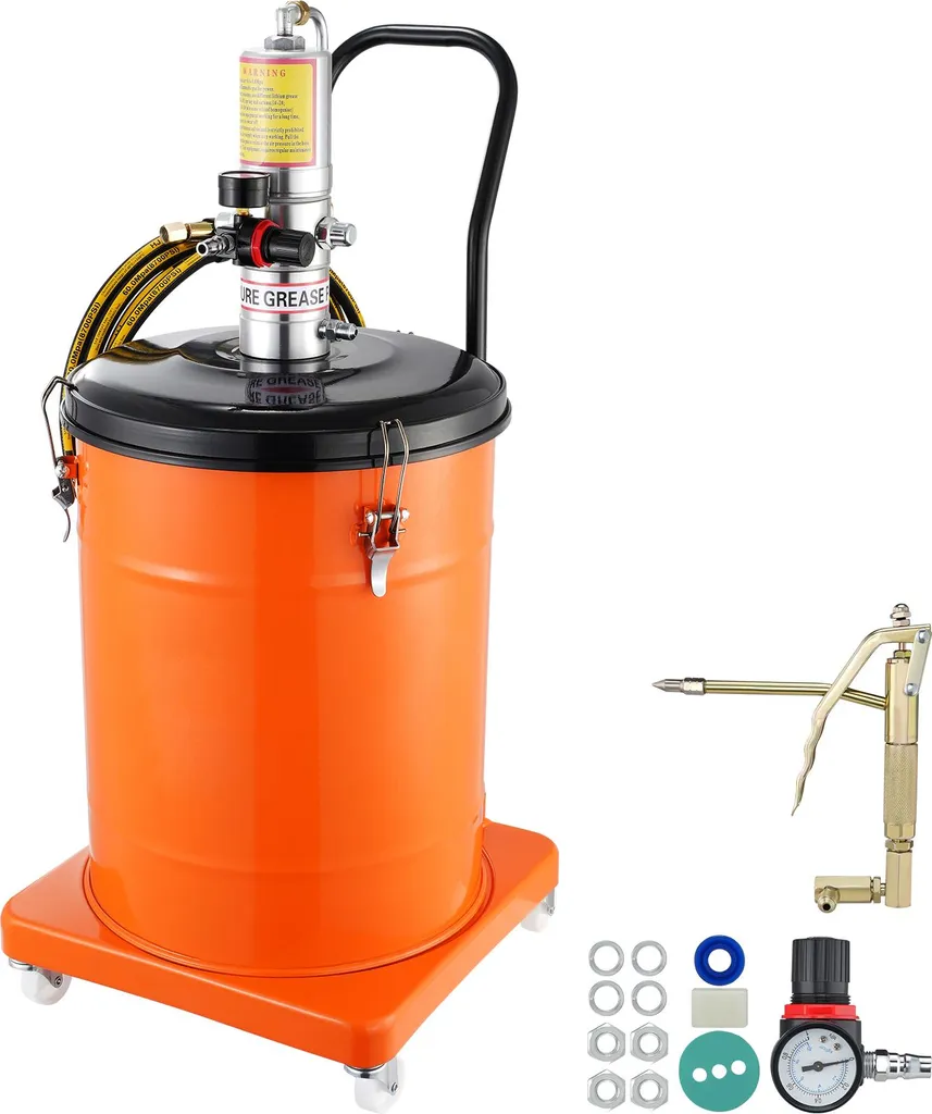 Station de Graissage Portable 40L pour Engins de Chantier et Agricoles