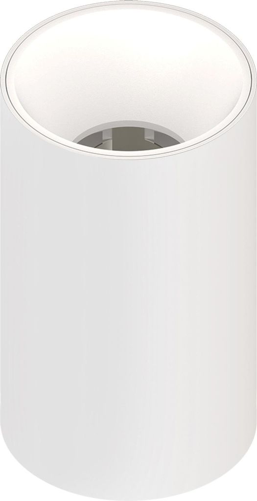 Ledvion – LED Deckenstrahler Weiß Rund, Ø80mm, Dimmbar, GU10 Fassung, Aluminium, IP20