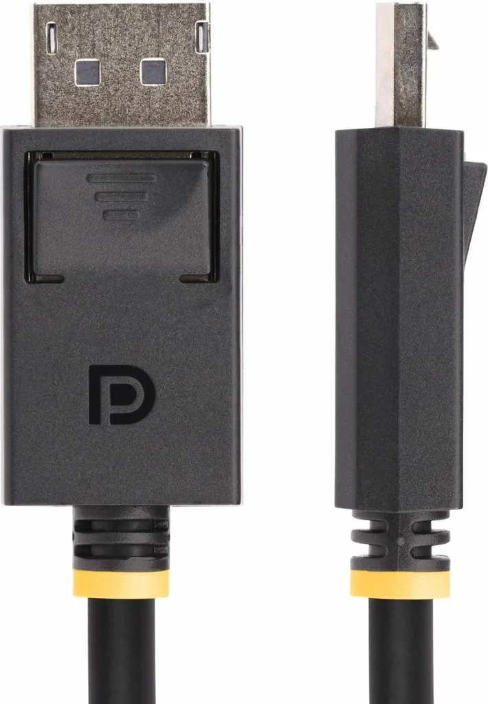 Câble DisplayPort 2.1 StarTech.com 1m DP80 Certifié VESA 80Gbps Noir