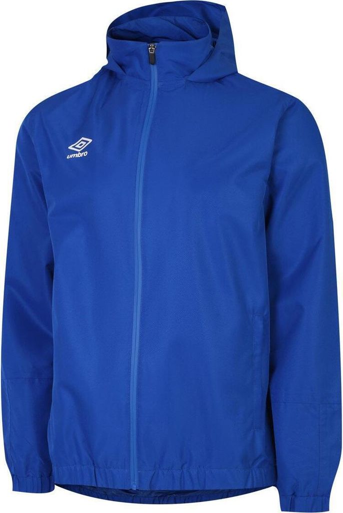 Umbro - "Total Training" Jacke, wasserfest für Kinder UO2350 (128) (Königsblau/Weiß)