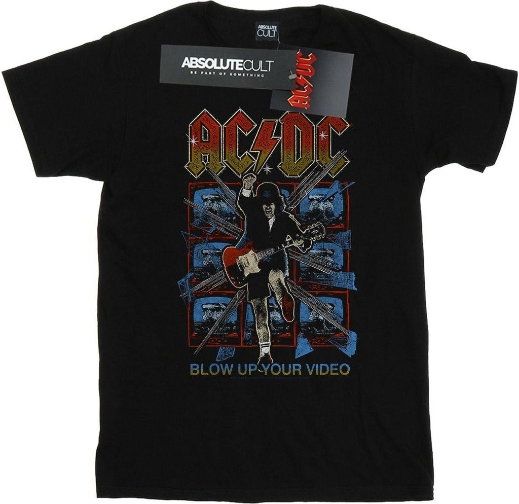 AC/DC - "Blow Up Your Video" T-Shirt für Jungen BI3873 (128) (Schwarz)