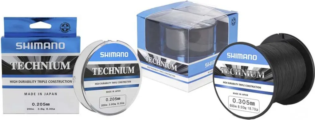 Fil Shimano Technium 650M 0.285mm idéal pour la Pêche à la Carpe en Lac