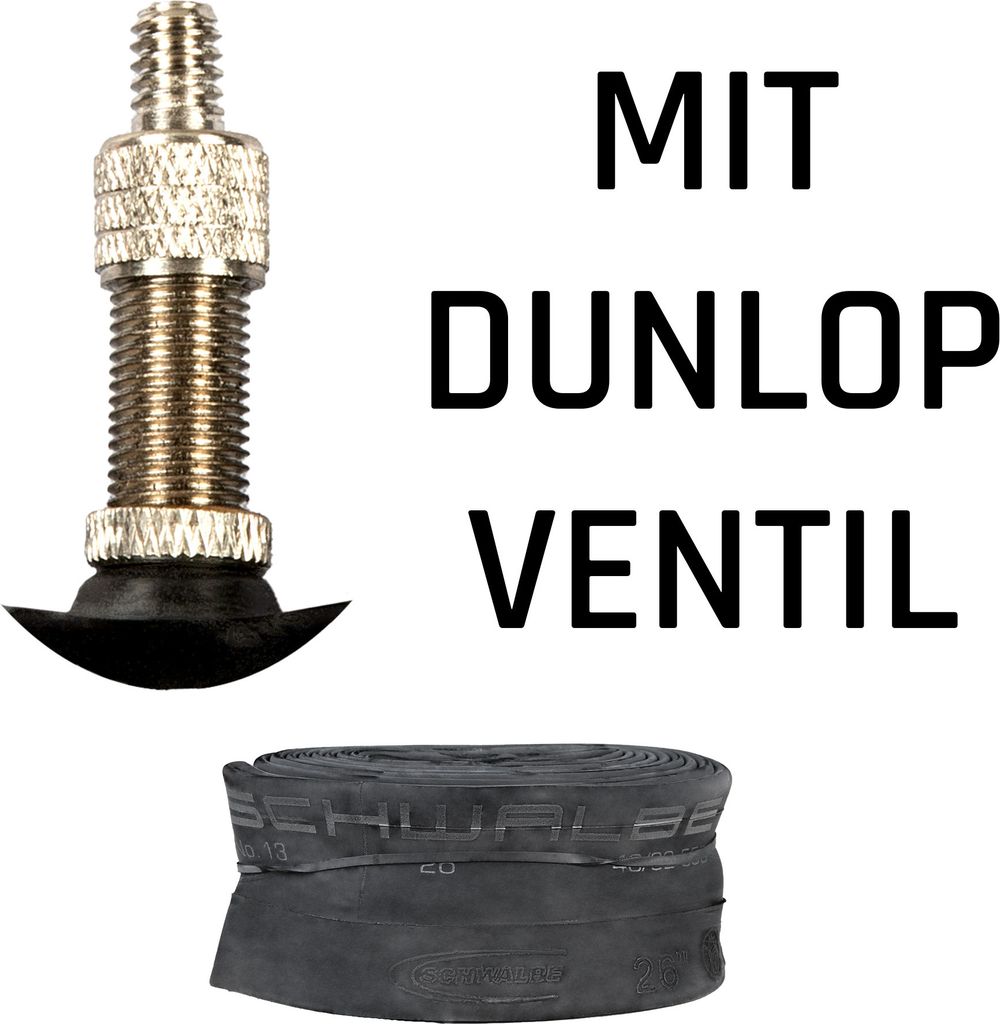 Schwalbe 10421611 bicycle inner tube Dunlop valve 24" 40 - Image du produit 