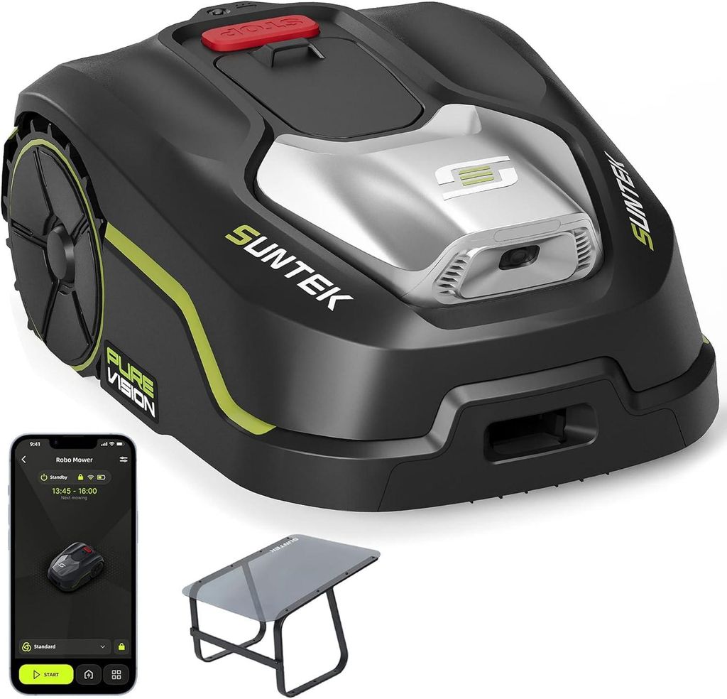 SUNTEK SRM2025 Mähroboter ohne Begrenzungskabel, KI Pure Produktbild 