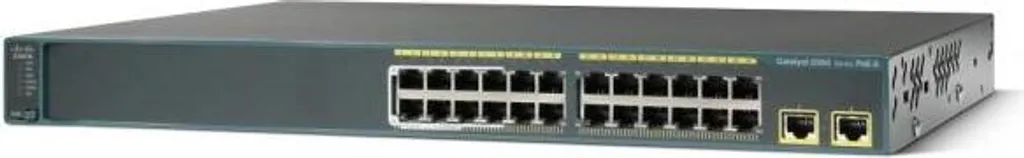 Switch manageable Cisco WS-C2960-24TT-L Catalyst LAN Base en rack 1U