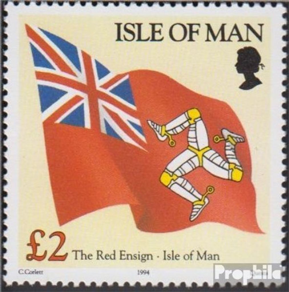 Briefmarken GB - Isle of Man 1994 Mi 569 (kompl.Ausg.) postfrisch Flagge
