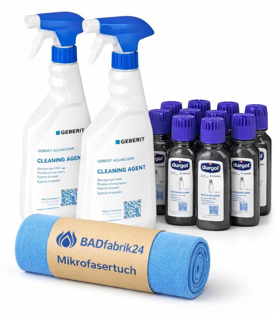BADfabrik24 Geberit AquaClean Reinigungsmittel 2x 500 ml + Produktbild 