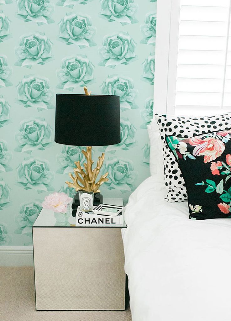 Coloray Fototapete 152x104 cm An Einer Wand Latex Latextapete - Rosen blüht Pastell