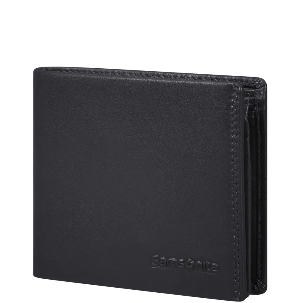Porte-monnaie Samsonite Attack 2 SLG en cuir noir de haute qualité