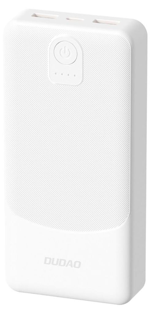 Powerbank Dudao K10Pro 2,4A 20000mAh 2 x USB-A - biały Zdjęcie produktu 