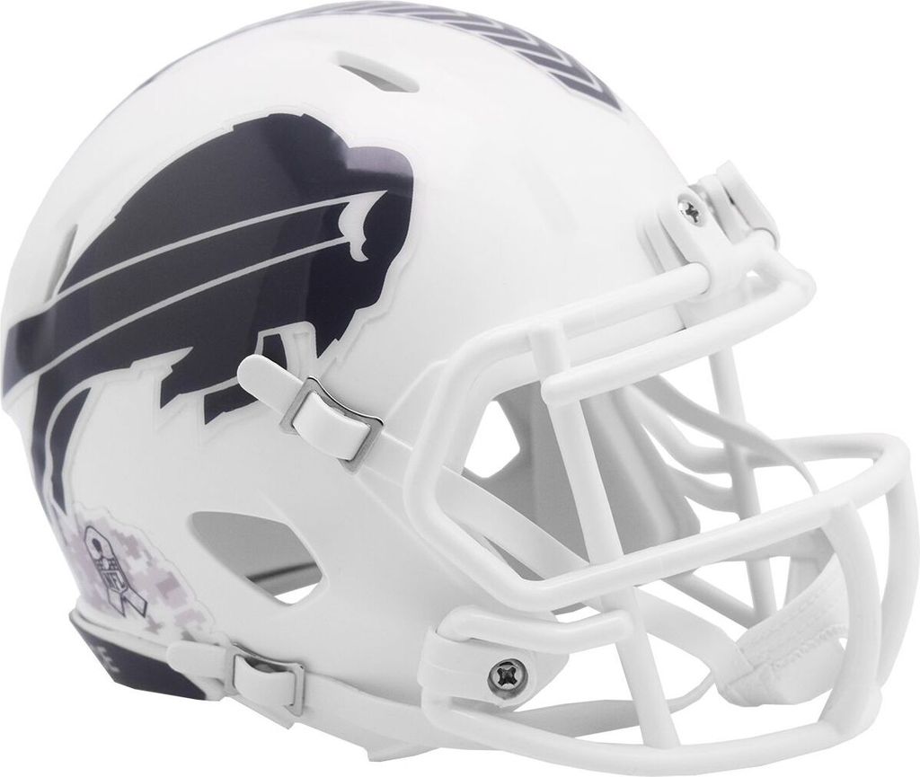 Riddell Speed Mini Football Helm SALUTE Buffalo Bills
