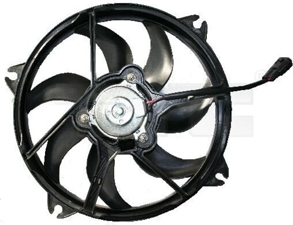 Moto-ventilateur 1253F8 robuste pour Peugeot 307 308 et Citroën C4 12V DC