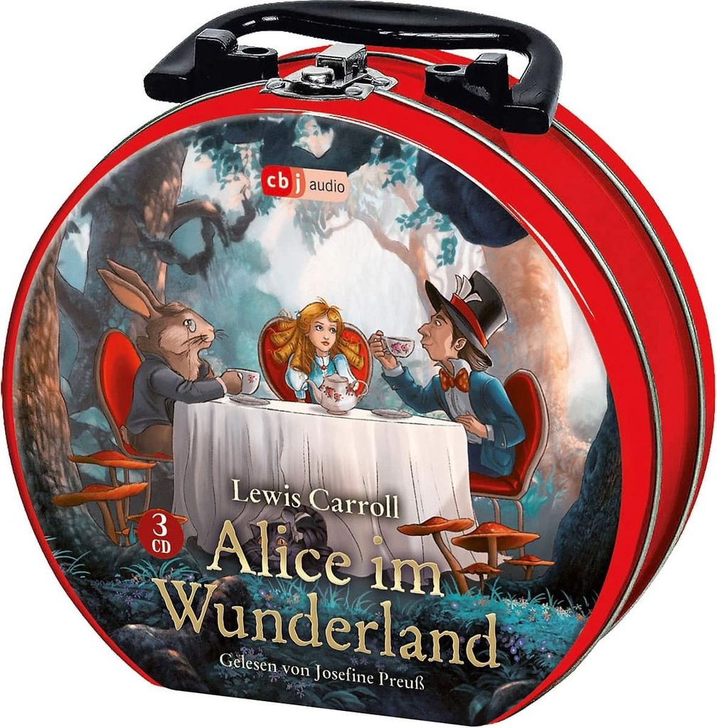 Alice im Wunderland Hörbuchkoffer (3 CDs)