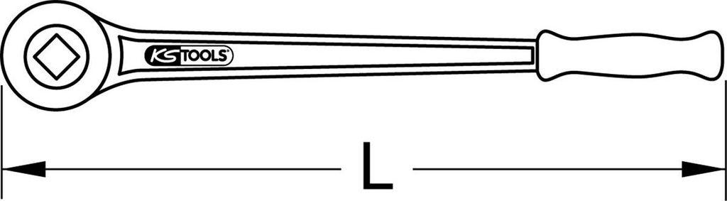 KS Tools 131.0002, Stahl, 1 Stück(e), 1,67 kg Produktbild 