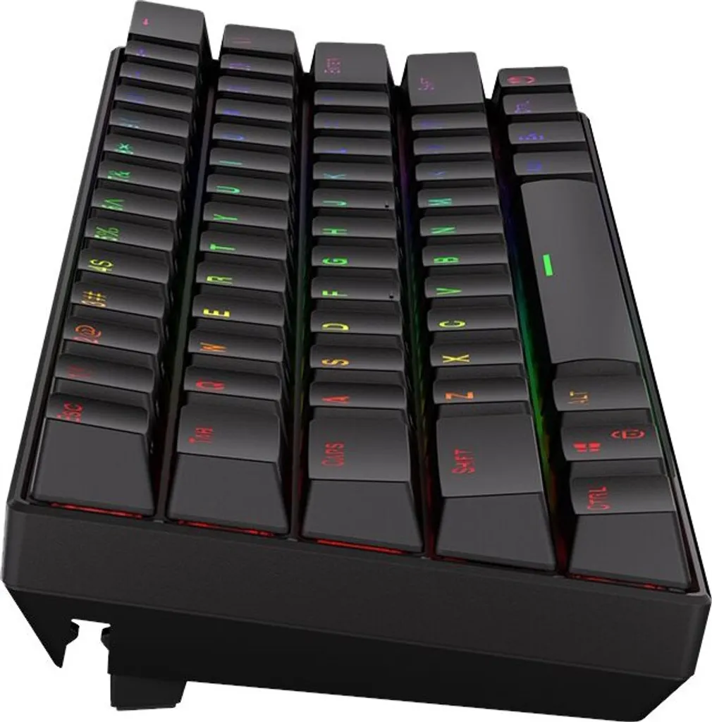 Clavier Mécanique 60% Sans Fil ENDORFY Thock Compact ARGB Switchs Marron - 6