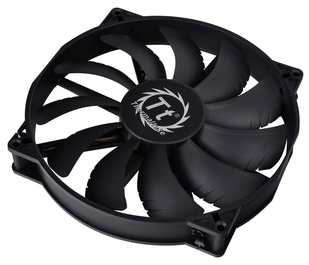 Thermaltake Pure 20, Ventilator, 20 cm, 800 RPM, Schwarz Produktbild 