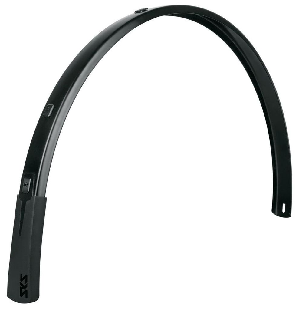 SKS Schutzblech BLUEMELS Style 28 Zoll 46 mm hinten - schwarz-matt ohne Streb...