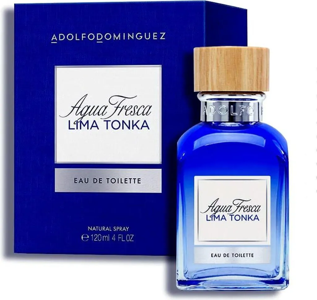 Adolfo Dominguez Agua Fresca Lima Tonka Eau de Toilette Homme 120 ml