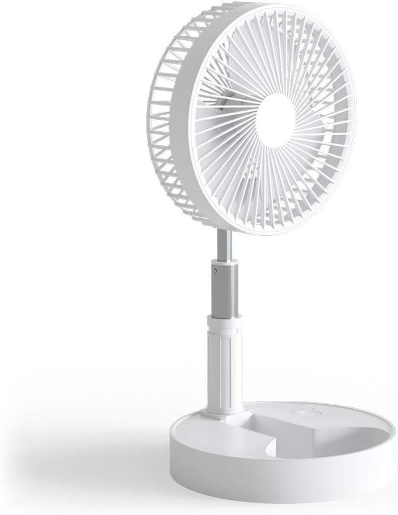 Mini-Tischventilator mit Akku, wiederaufladbarer Produktbild 