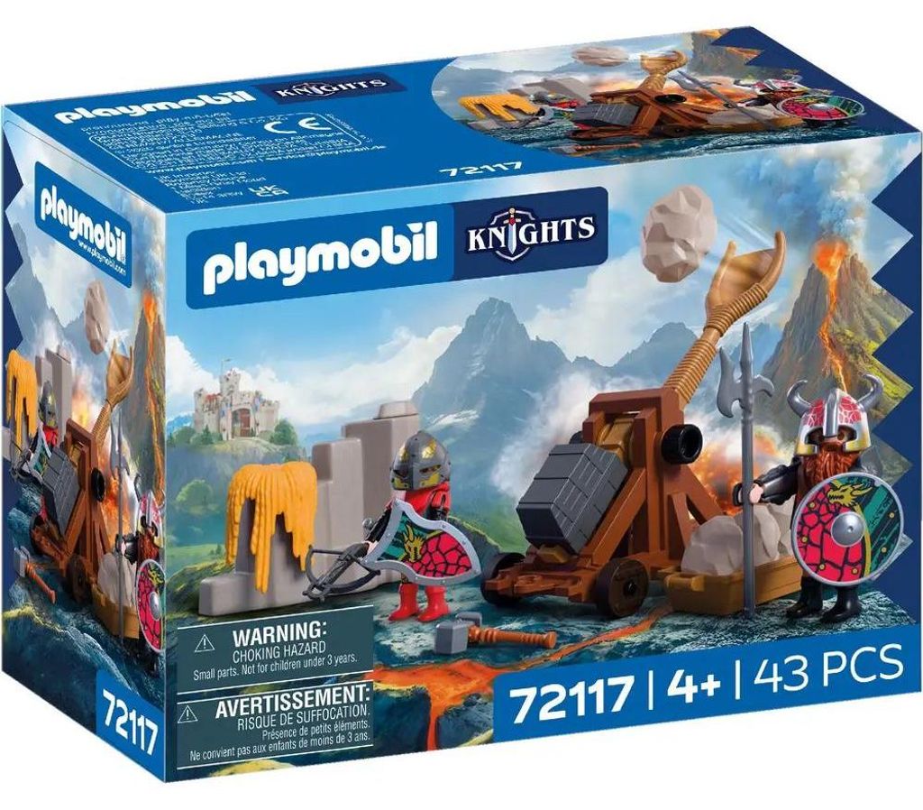 PLAYMOBIL 72117 Steinkatapult Drachenritter