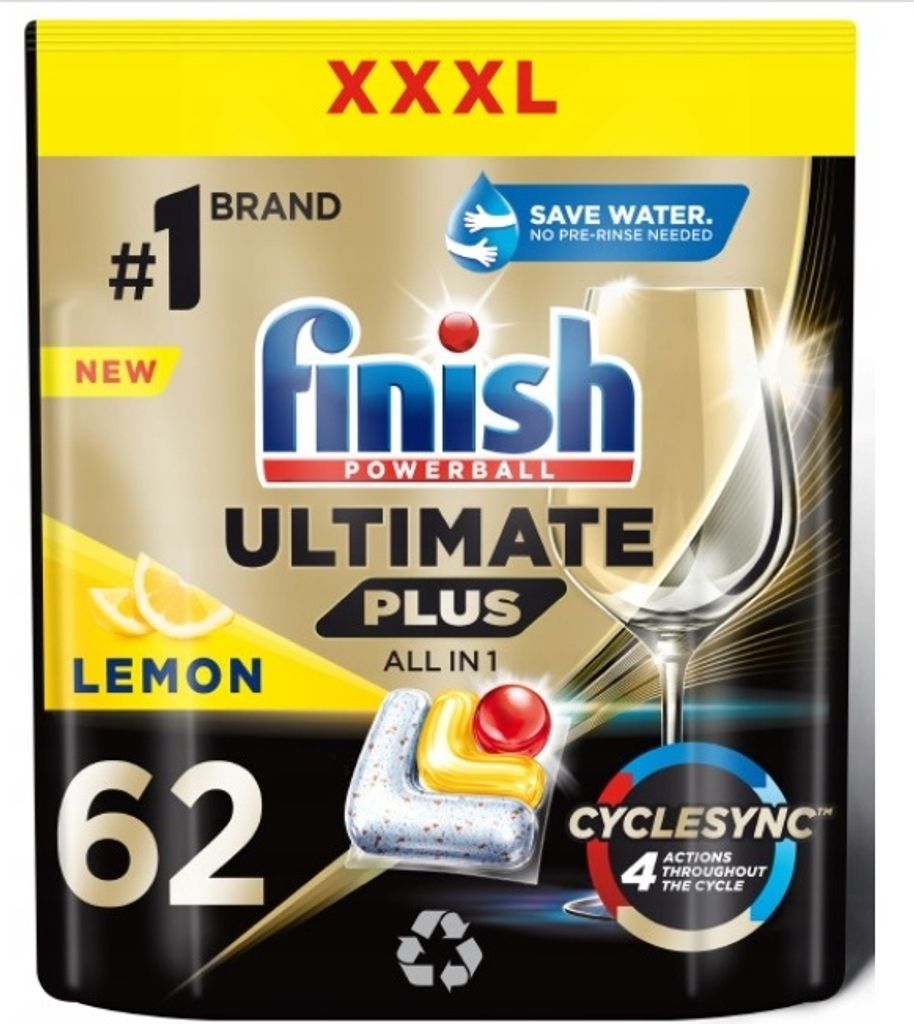 Finish Ultimate Plus - Čisticí kapsle do myčky s vůní Obrázek produktu 2