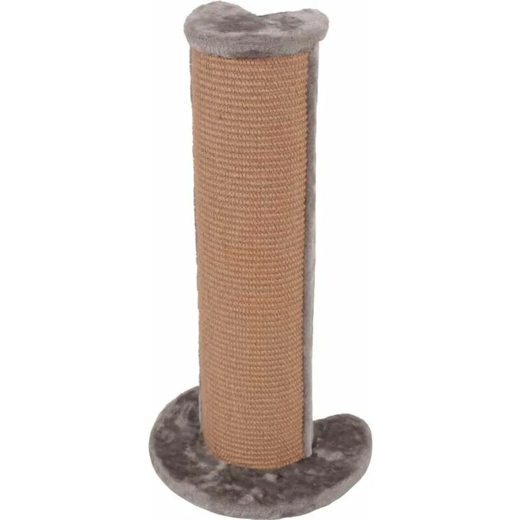 Griffoir d'angle gris 64cm Zolux pour chat - Arbre à chat mural