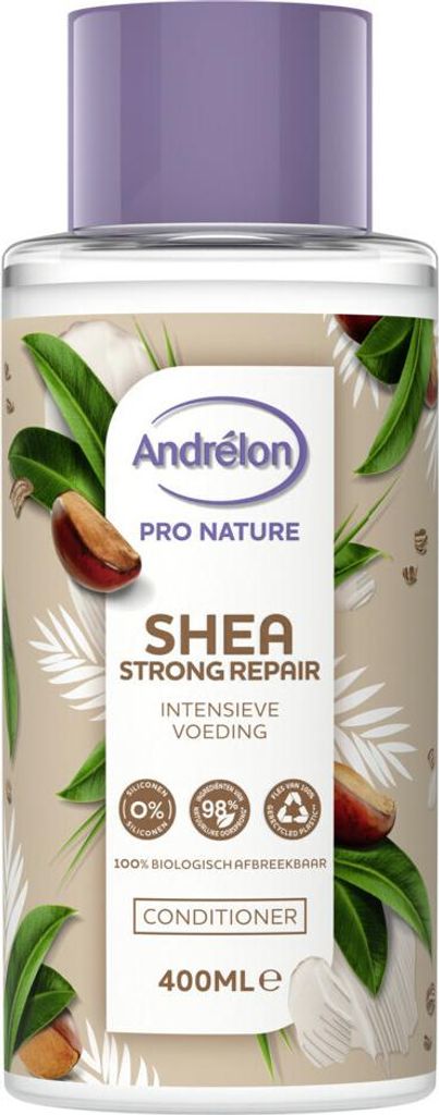Andrélon - Pro Nature - Shea Strong Repair - Haarspülung - 400 ml - 1 Stück