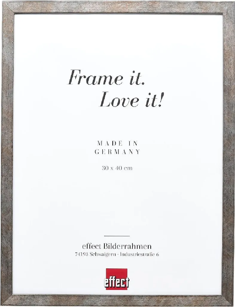 Cornice in Legno Antracite A3 29,7x42 Profilo 42mm - Qualità Italiana