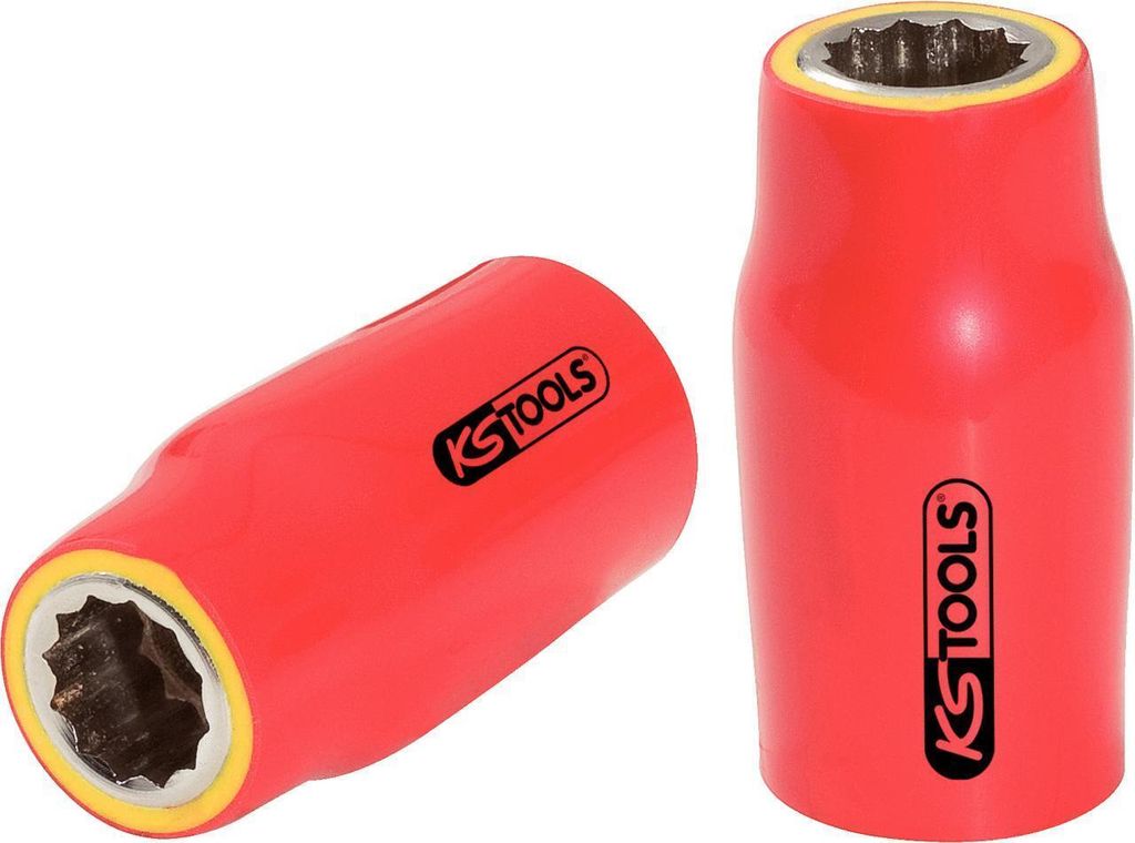 KS-Tools 117.1352 1/2" Isolierte Stecknuss, 3/8"