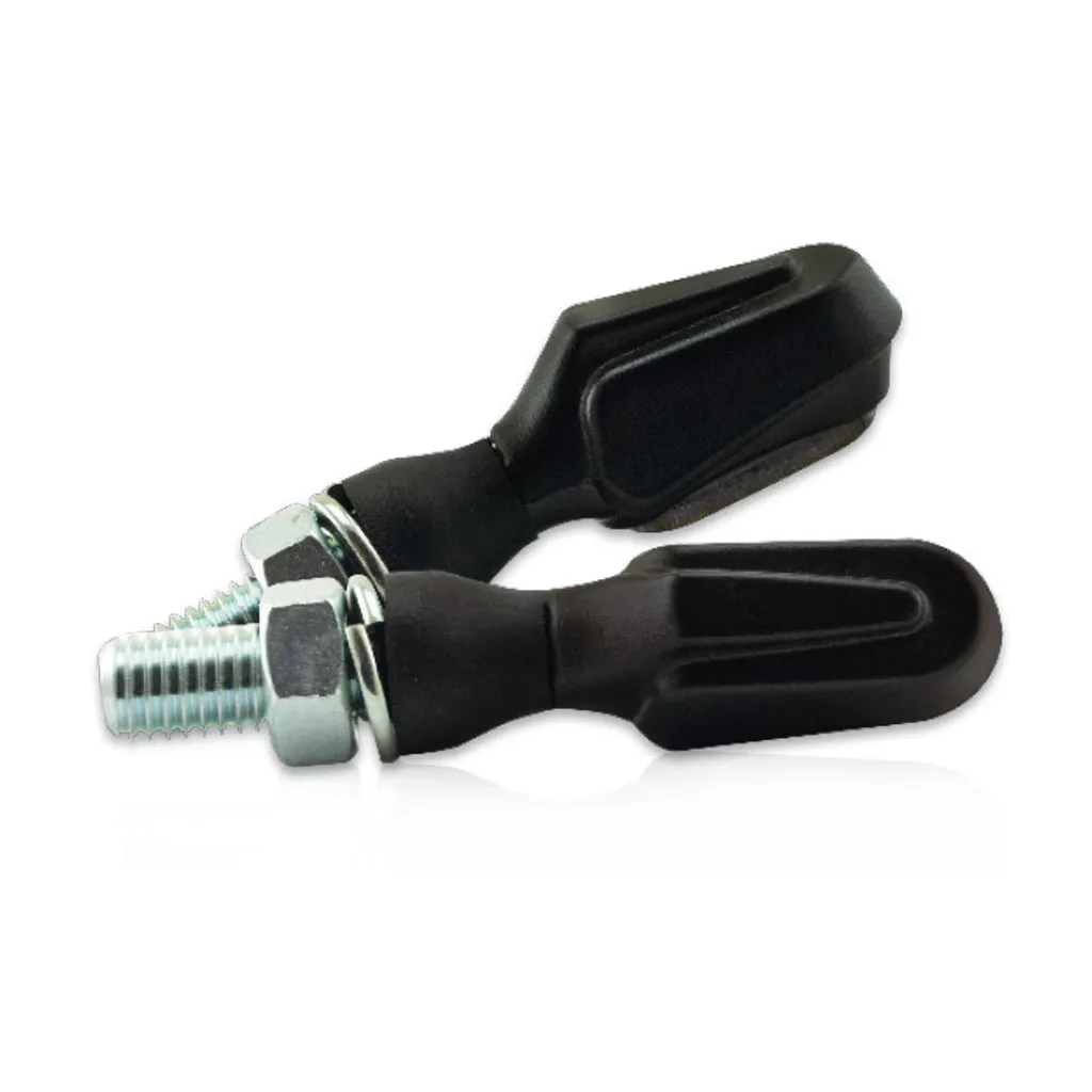 Clignotant moto SMD Heat ABS noir résistant aux vibrations de la route - 2