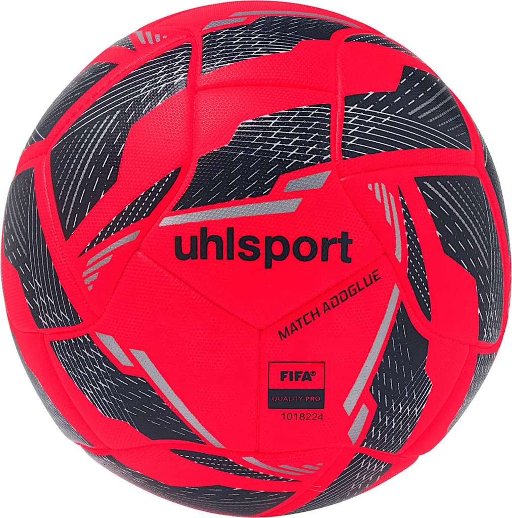 Ballon Uhlsport Match Addglue avec technologie d'adhérence avancée