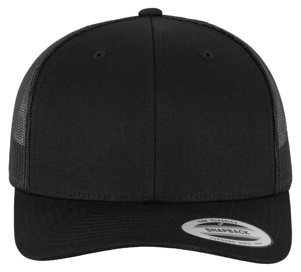 Flexfit - Trucker Cap für Herren/Damen Uni FK1499 (Einheitsgröße) (Schwarz)