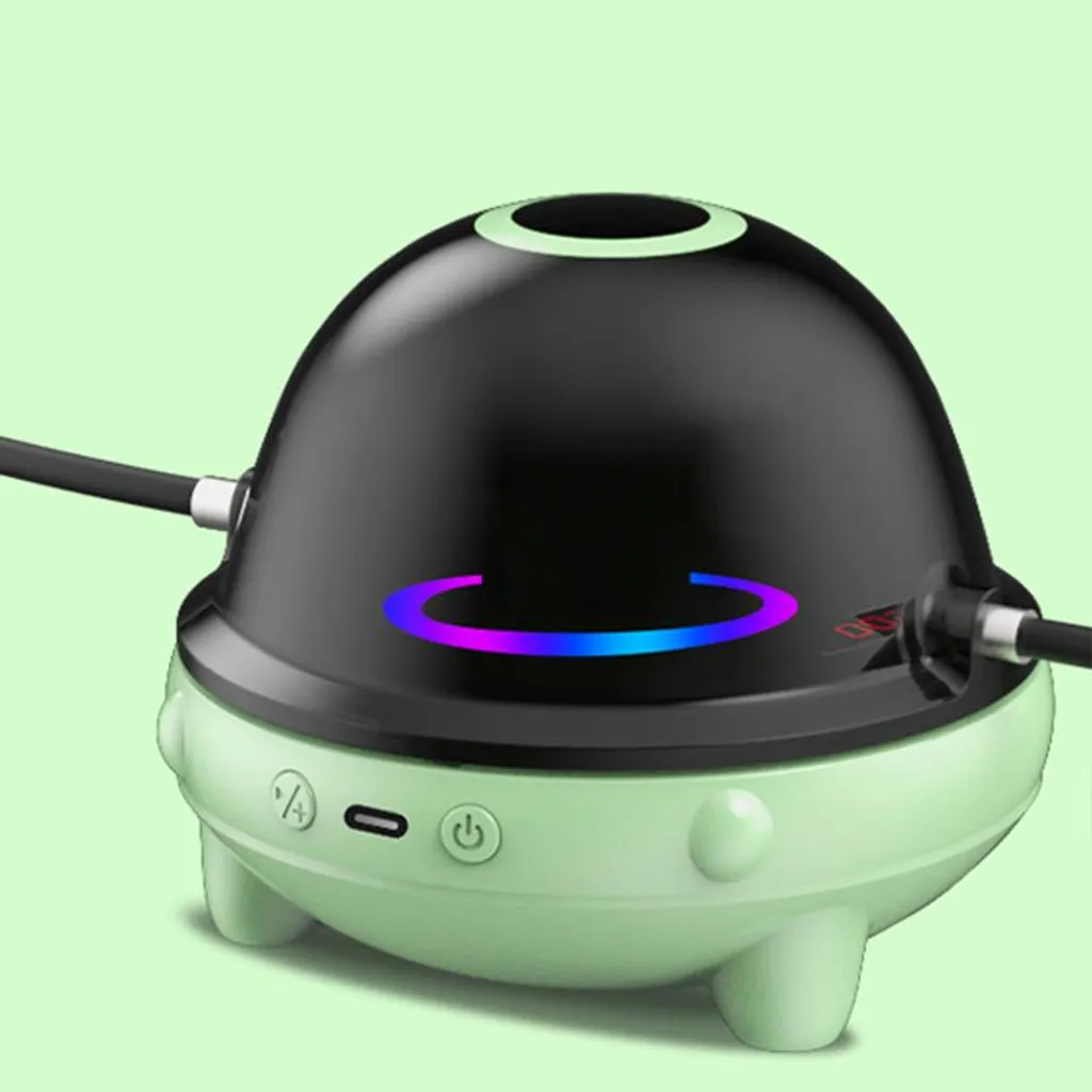 Machine à sauter la corde sans effort avec compteur LED et musique verte