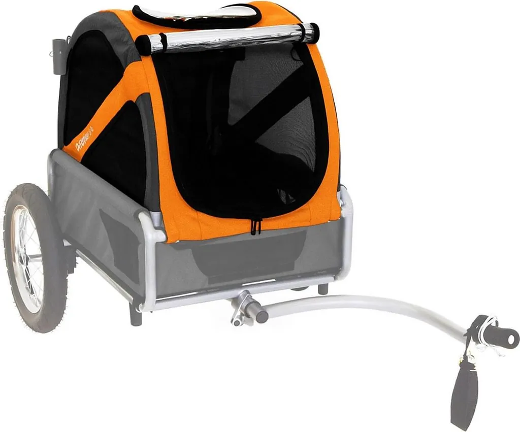 Housse de transport vélo Doggyride Mini Orange pour sorties de pluie
