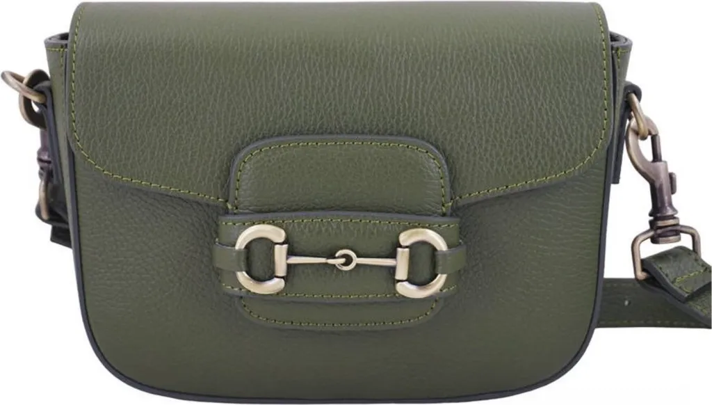 Sac bandoulière Barberini's 96838 en cuir élégant pour femme